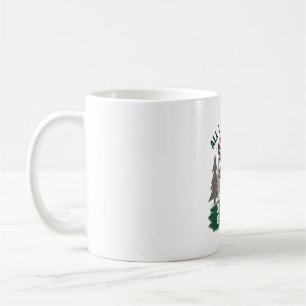 Ein Faultier zu Weihnachten. Süßes Weihnachtsfault Kaffeetasse