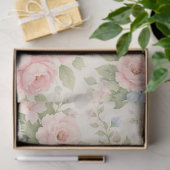 Ein federndes Blumendesign #12 Seidenpapier (Geschenk)