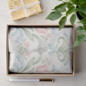 Ein federndes Blumendesign #3 Seidenpapier (Geschenk)