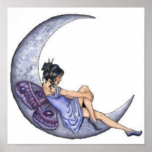 Ein feenhafter Mond Poster