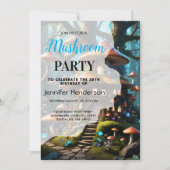 Ein Feenpilzhaus Einladung (Vorderseite)