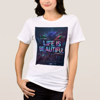 Ein Fehler in der Maschine Tri-Blend Shirt