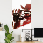 Ein feindlicher Kuss von F.Terrer Poster (Heimbüro)