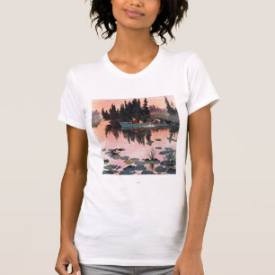 Ein feiner Fang durch John Clymer T-Shirt