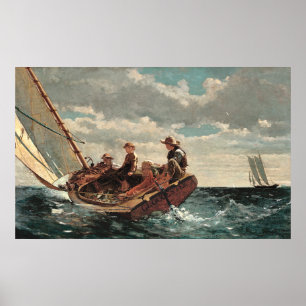 Ein feiner Wind durch Winslow Homer Poster