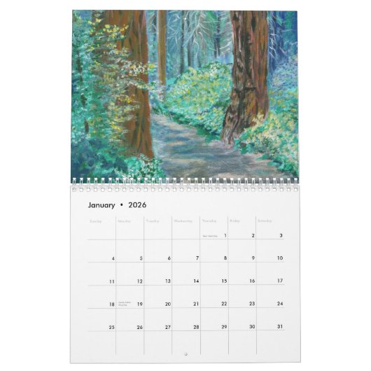 Ein feines Jahr Kalender (Jan 2026)