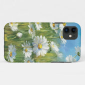 Ein Feld der weißen Gänseblümchen Case-Mate iPhone Hülle (Rückseite (Horizontal))