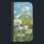 Ein Feld der weißen Gänseblümchen Geldbeutel Hülle Für Das Samsung Galaxy S4<br><div class="desc">© Danhui NaI/wildes Apple.  Ein Bild eines Feldes der weißen Gänseblümchen und des hohen Grases. Ein klarer blauer Himmel kann im Hintergrund angesehen werden.</div>