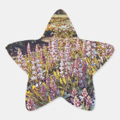 Ein Feld mit Blume - Aufkleber (Vorderseite)