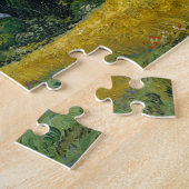 Ein Feld mit Zypressen Van Gogh Puzzle (Seite)