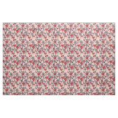 Ein Feld moderner kosmischer Mohnblumen mitten in Stoff (Fat Quarter (45,7 x 55,9 cm))