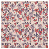 Ein Feld moderner kosmischer Pappeln inmitten  Stoff (Muster)