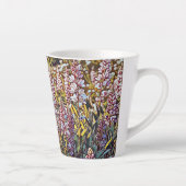 Ein Feld voller Blume - Latte Tasse (Rechts)