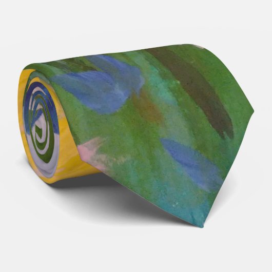 Ein Feld voller wild lebender Blume Krawatte (Gerollt)