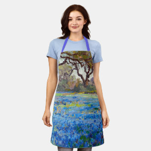 Ein Feld von Bluebonnets bei Alamo Heights, Schürze