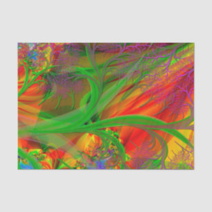 Ein Feld wild lebender Blume Seidenpapier