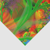 Ein Feld wild lebender Blume Seidenpapier (Ausschnitt)