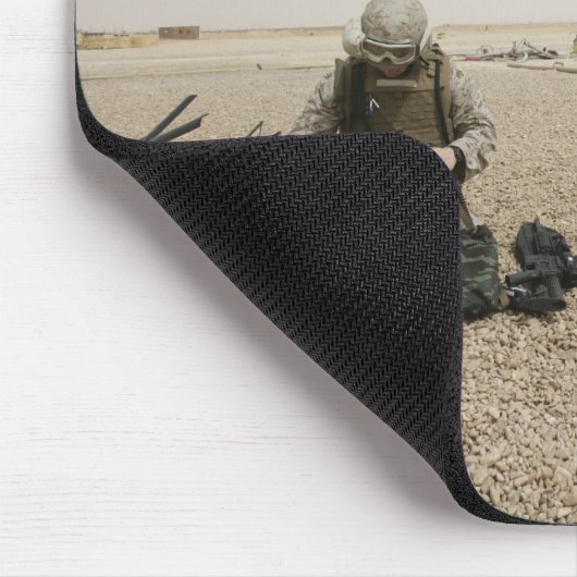 Ein Feldfunk-Operator Mousepad (Ecke)