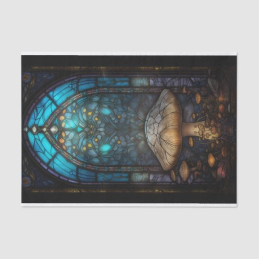 Ein Fenster in die Pilzwelt Seidenpapier (Vorderseite)