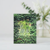 Ein Fenster in grünen Pflanze Case Mate iPhone Cas Postkarte (Stehend Vorderseite)