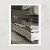 Ein Fenster zur Alphabetisierung Postkarte (Vorderseite)