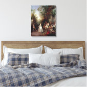 Ein Fest Leinwanddruck (Insitu (Schlafzimmer))