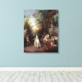 Ein Fest Leinwanddruck (Insitu (Holzboden))