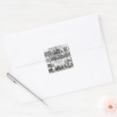 Ein Fest, um die Reformation zu feiern Quadratischer Aufkleber (Umschlag)