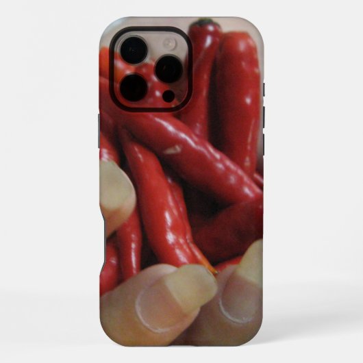 Ein Fest von Chilis iPhone Hülle (Rückseite)