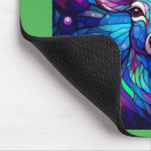 Ein festgehaltener Weihnachtsmann Mousepad (Ecke)