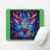 Ein festgehaltener Weihnachtsmann Mousepad (Mit Mouse)