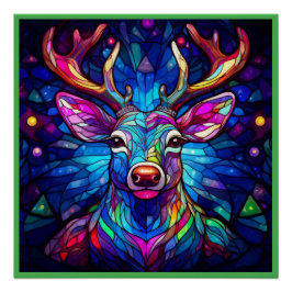 Ein festgehaltener Weihnachtsmann Poster