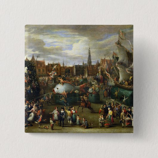 Ein Festival in Antwerpen Button (Vorderseite)