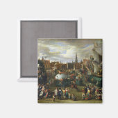 Ein Festival in Antwerpen Magnet (Vorderseite/Rückseite)
