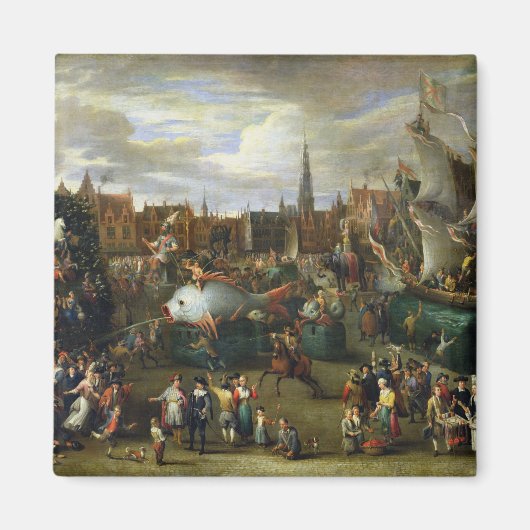 Ein Festival in Antwerpen Magnet (Vorne)