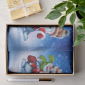 Ein festlicher Schneemann Seidenpapier (Geschenk)