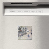 Ein festlicher Spaziergang, Russland Magnet (In Situ (Geschirrspüler))