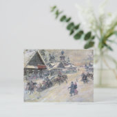 Ein festlicher Spaziergang, Russland Postkarte (Stehend Vorderseite)