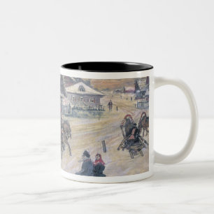 Ein festlicher Weg, Russland Zweifarbige Tasse