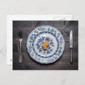 Ein Festmahl für einen König! Postkarte (Vorne/Hinten)