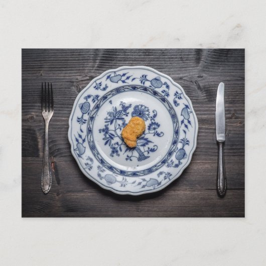 Ein Festmahl für einen König! Postkarte (Vorderseite)