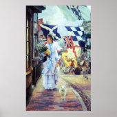 Ein Fete Day in Brighton ~ James Tissot ~ Fine Art Poster (Vorne)