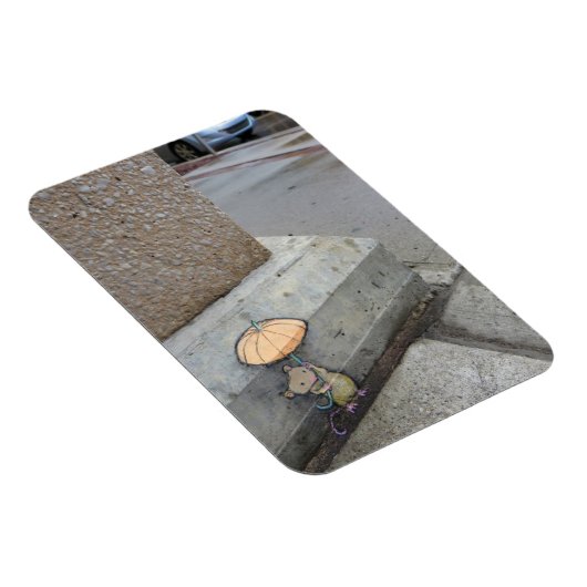 ein feuchter und mürrischer Tag Magnet (Rechte Seite)