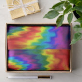 Ein Feuer in einem Regenbogen Seidenpapier (Geschenk)