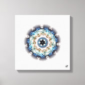 Ein Feuerring Leinwanddruck (Vorderseite)