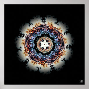 Ein Feuerring Poster