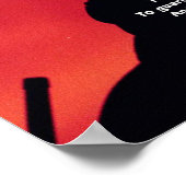 Ein Feuerwehrgebet Poster (Ecke)