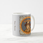 Ein Feuerwehrmann Becher Kaffeetasse (VorderseiteRechts)