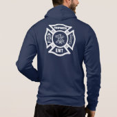 Ein Feuerwehrmann EMT Hoodie (Rückseite)