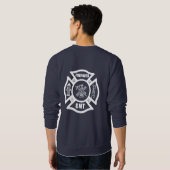 Ein Feuerwehrmann EMT Sweatshirt (Schwarz voll)